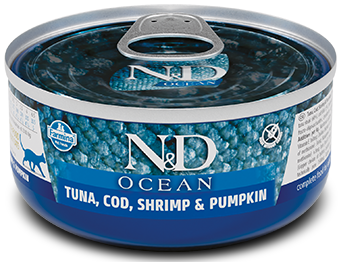 N&D Ocean Cat Wet Tuna, Cod, Shrimps & Pumpkin