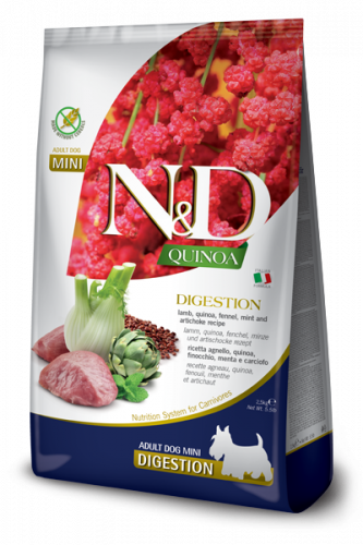 N&D Dog Quinoa Digestion Lamb Mini