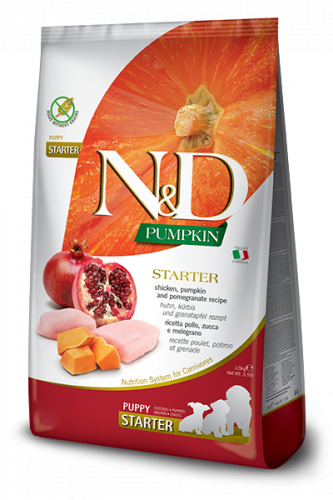 N&D Dog GF Pumpkin Chicken & Pomegranate Puppy Starter