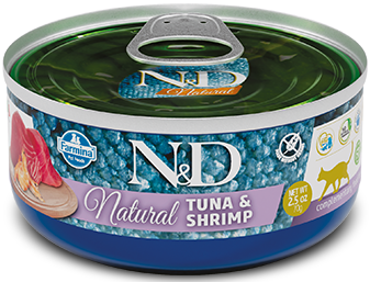 N&D Natural Cat Wet Tuna & Shrimp