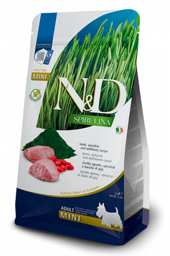 N&D Dog Lamb, Spirulina and Wolfberry Adult Mini